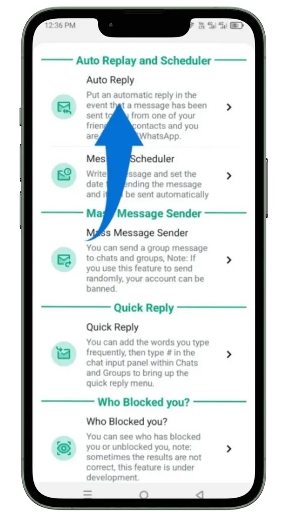 Respuesta automática Respuesta automática