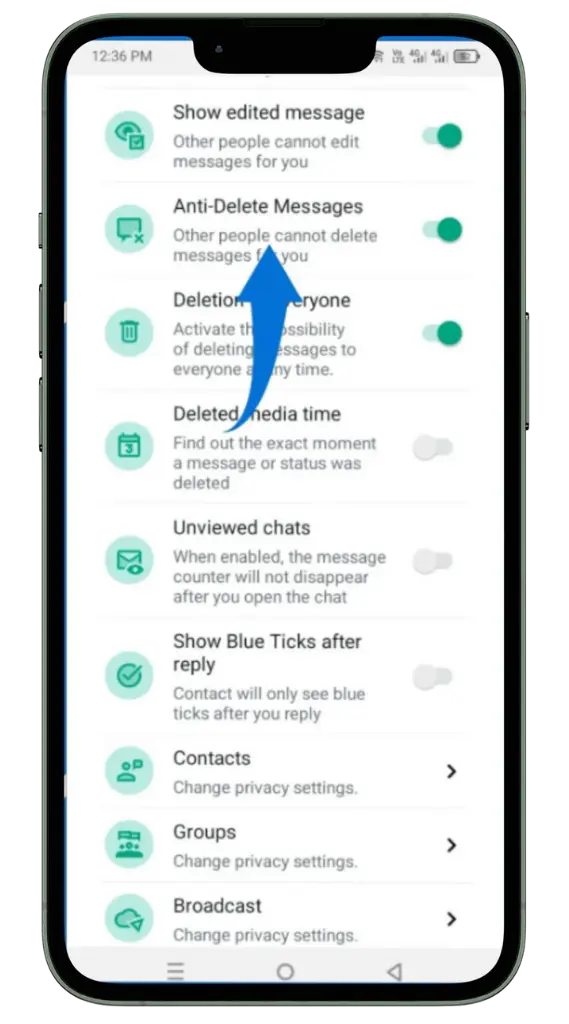 Ver Mensajes Eliminados Ver Mensajes Eliminados